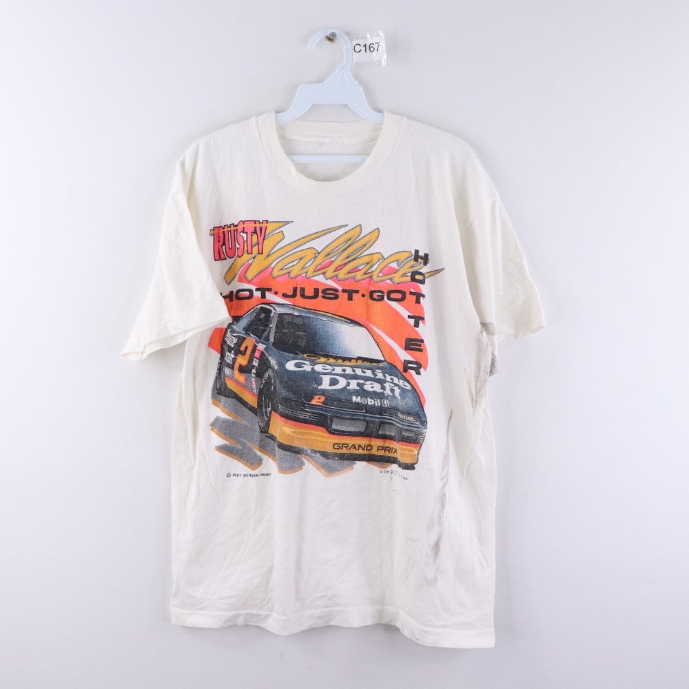 Vintage NASCAR Rusty Wallace Double Sided Shirt